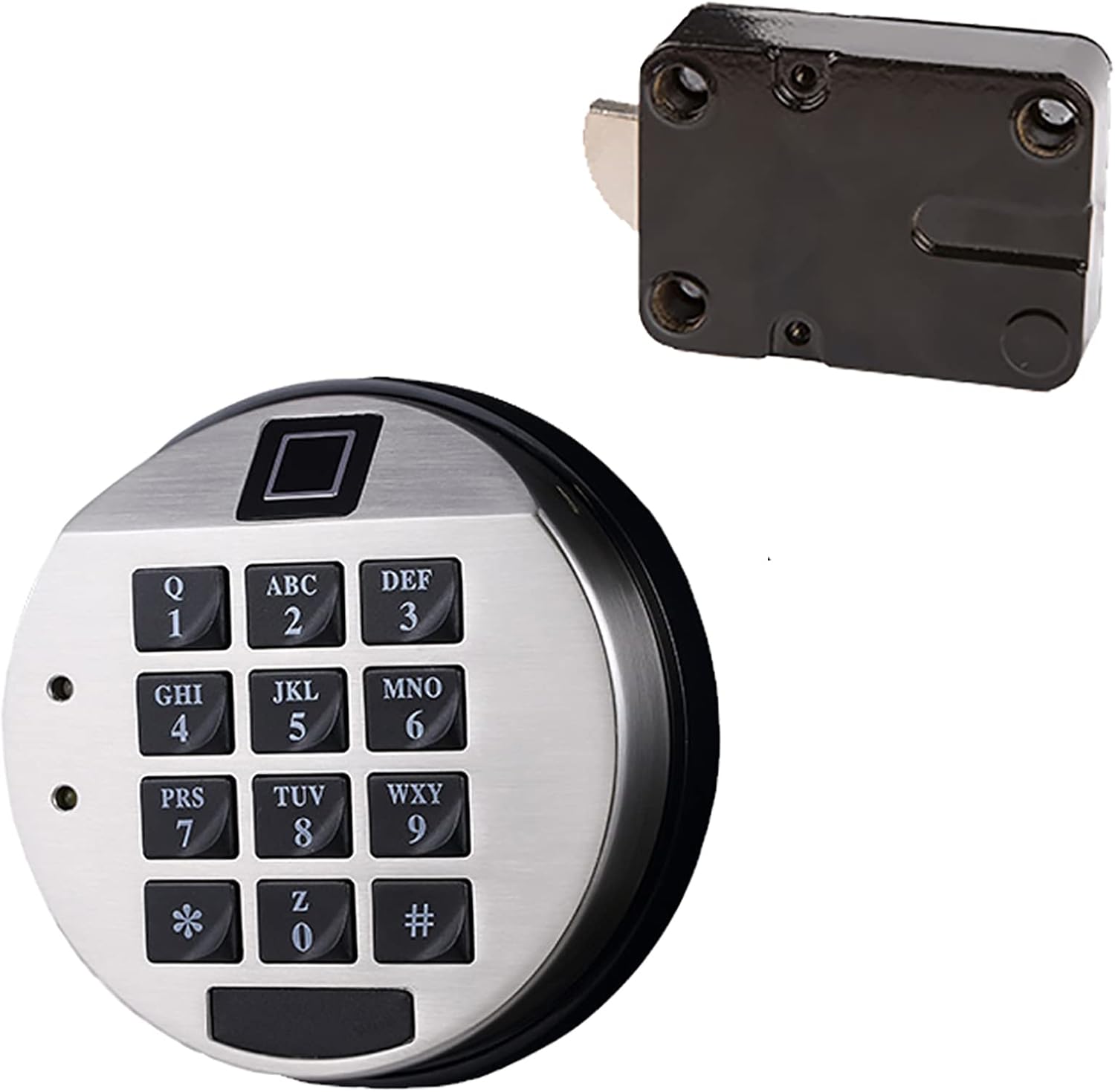 Biometric Fingerprint Safe Lock Electronic with Digital Keypad, Time