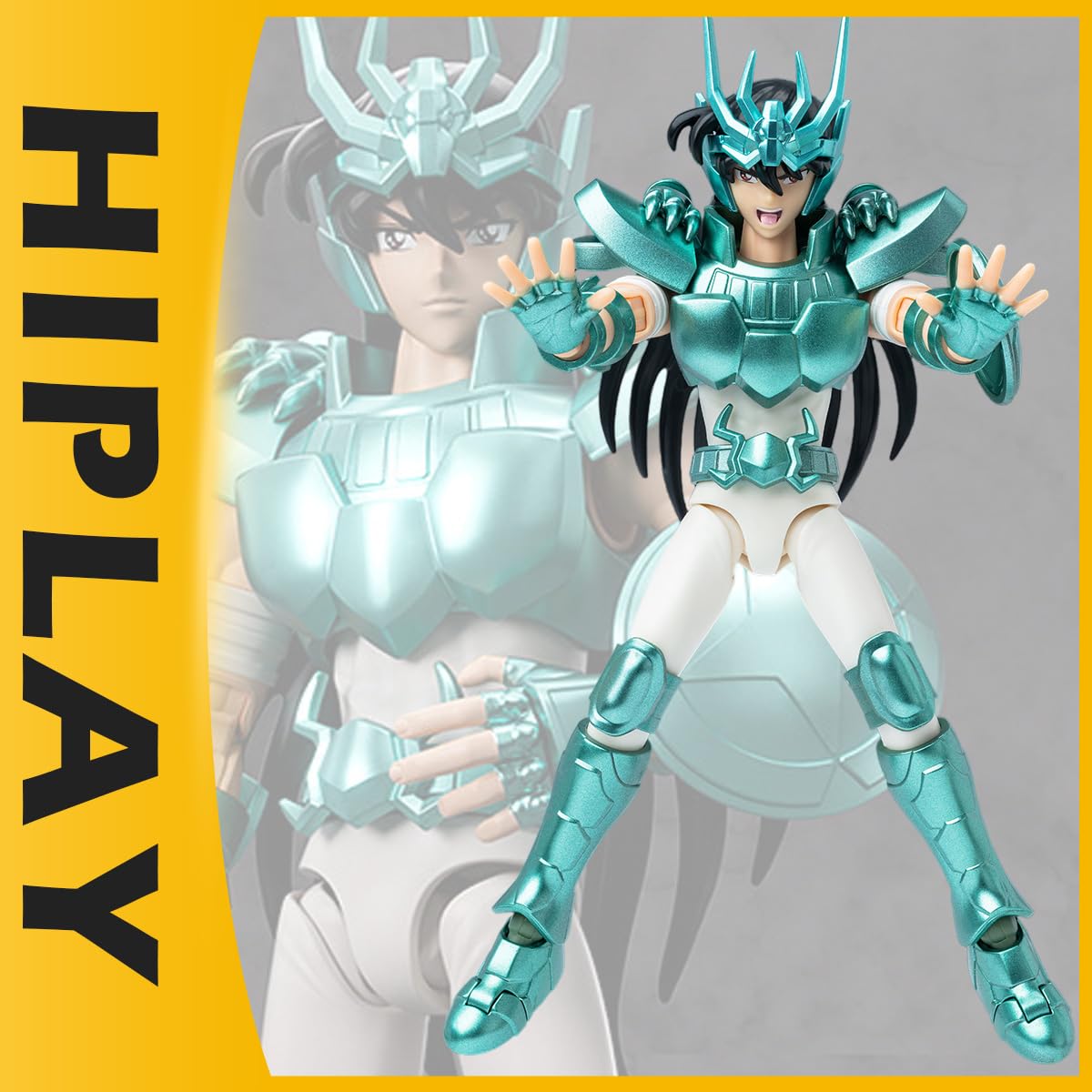 HIPLAY Saint Seiya Champion Class Dragon Shiryu (75010) Figurka Akcji Zestaw Modelarski