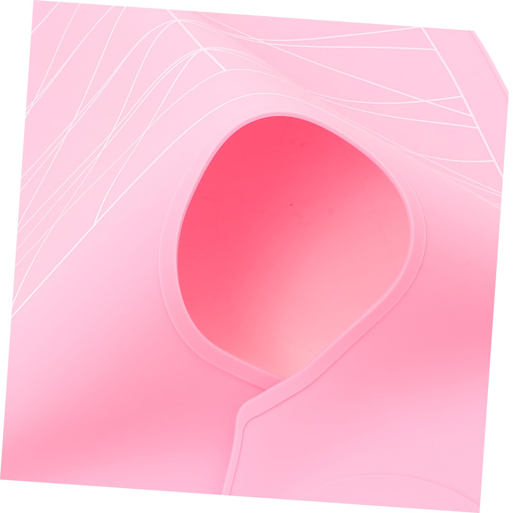 PLAFOPE Capa de Peluquería de Silicona Rosa para Mujeres, Gran Cobertura y Protección contra Tintes y Permanentes, Adecuado para Salones