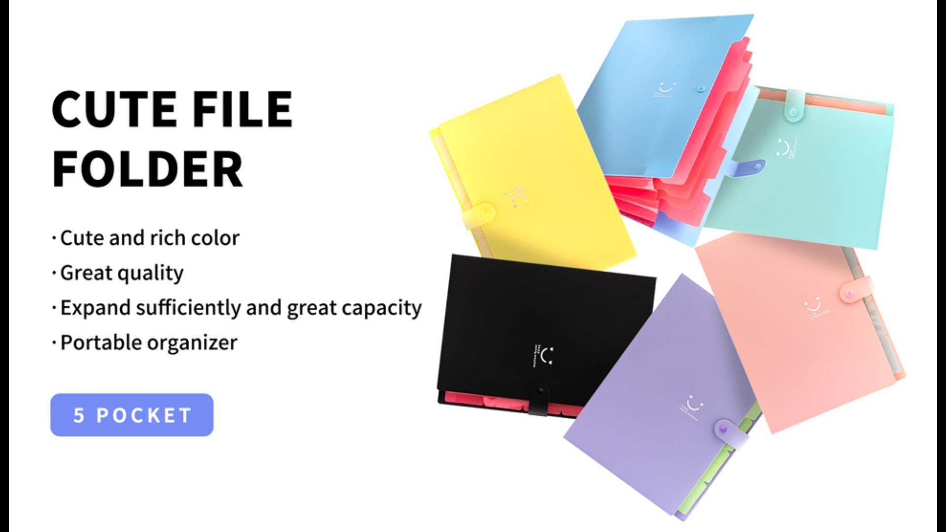 Amazon.com : Forvencer Accordion File Organizer, Letter Size, 5