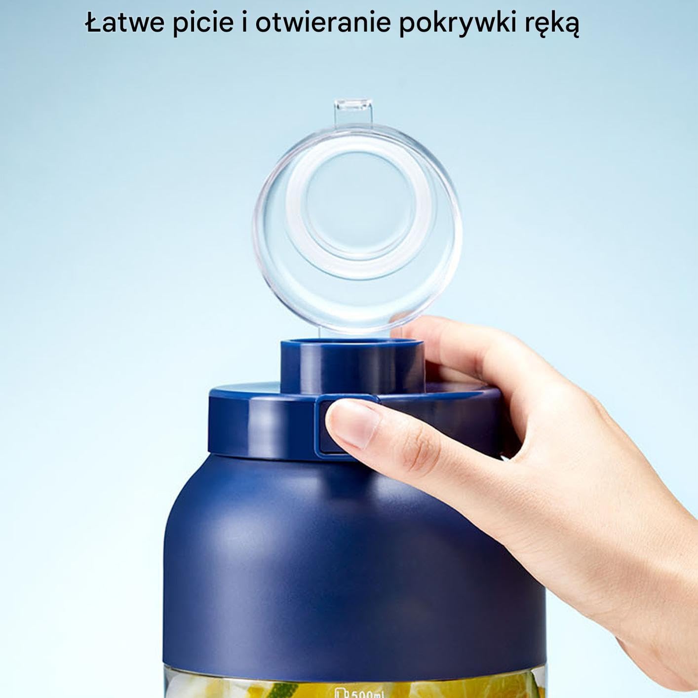 Kubek Do Blendowania Shaker Z Ładowaniem USB
