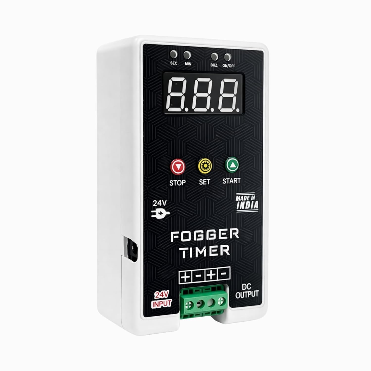 24V DC Digital Cyclic Timer for Fogger & Hydroponics | ON/Off Electronic Relay (1-999 Sec/Min) | Auto Off Controller with Live Display for Water Pump, Mist Kit & Irrigation Sprinkler-picture-27