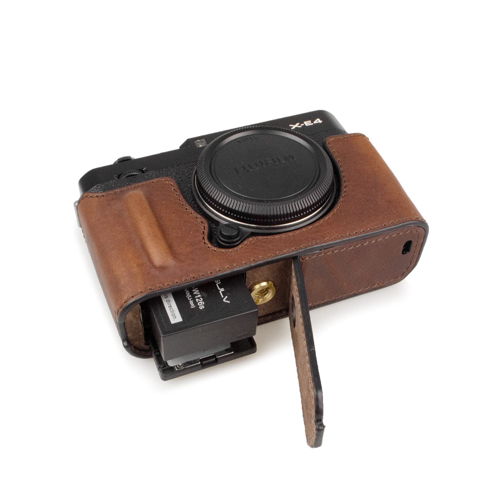 フィルムカメラ本革ケース付き Amazon.co.jp: kinokoo 富⼠フイルムFUJIFILM XE4レザーケース