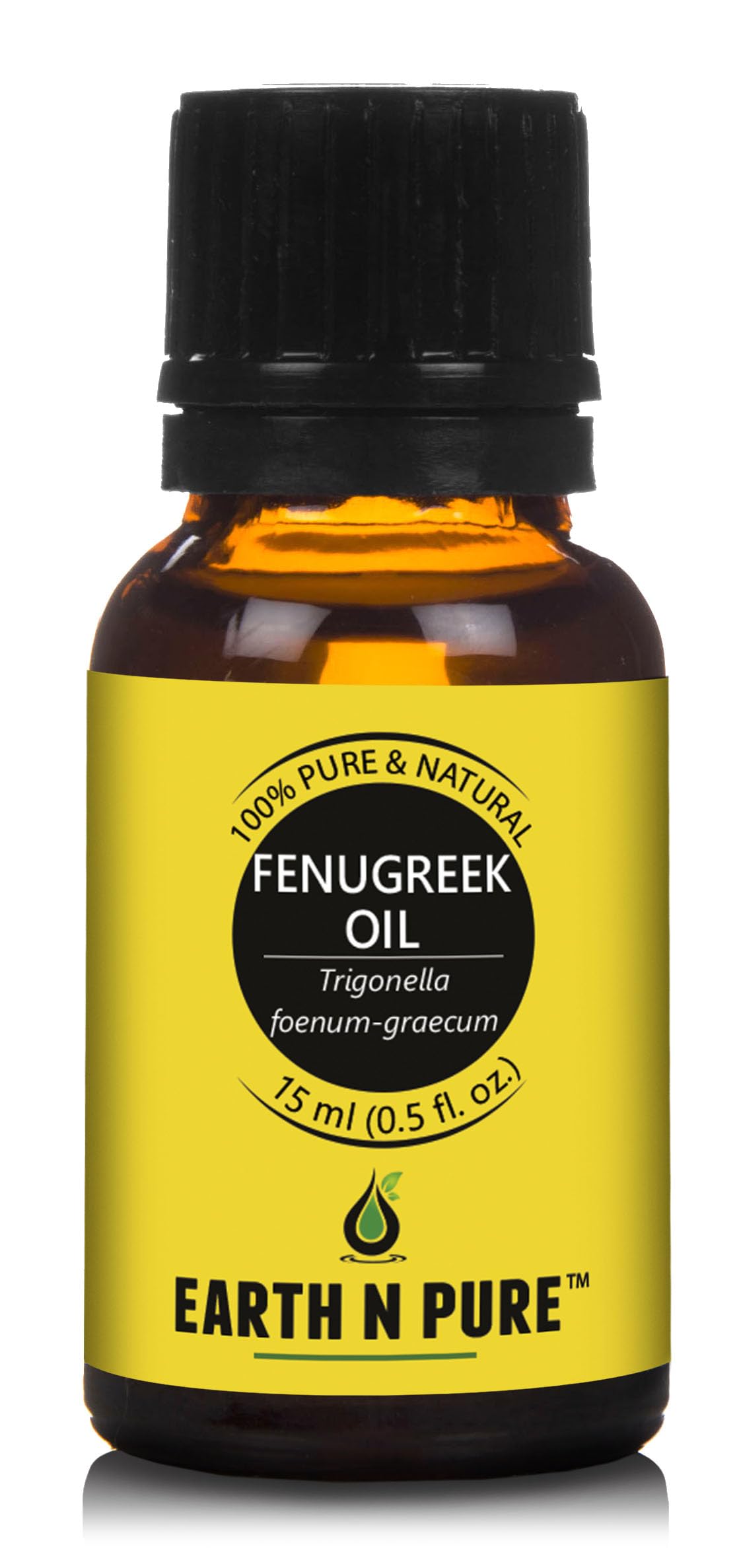 - Earth N Pure Fenugreek Seed Oil (Methi Oil) Cold Pressed, Natural and Therapeutic Grade 15 ml