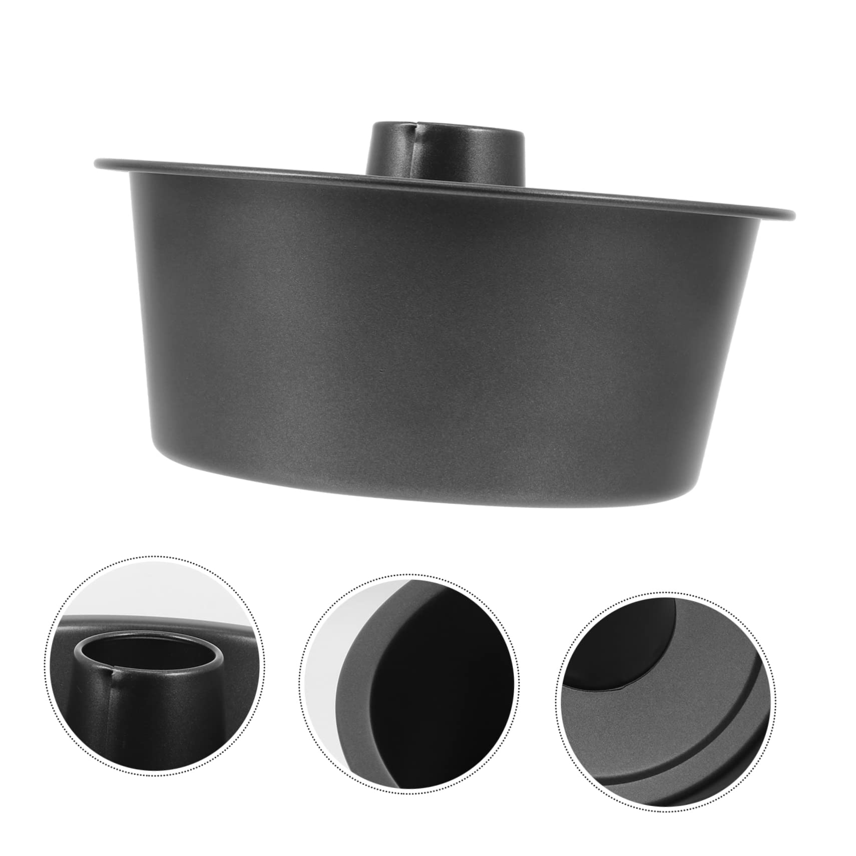 Zerodeko Moule à Gâteau Rond Creux Antiadhésif Moule à Pâtisserie Pratique pour Cuisson Pain