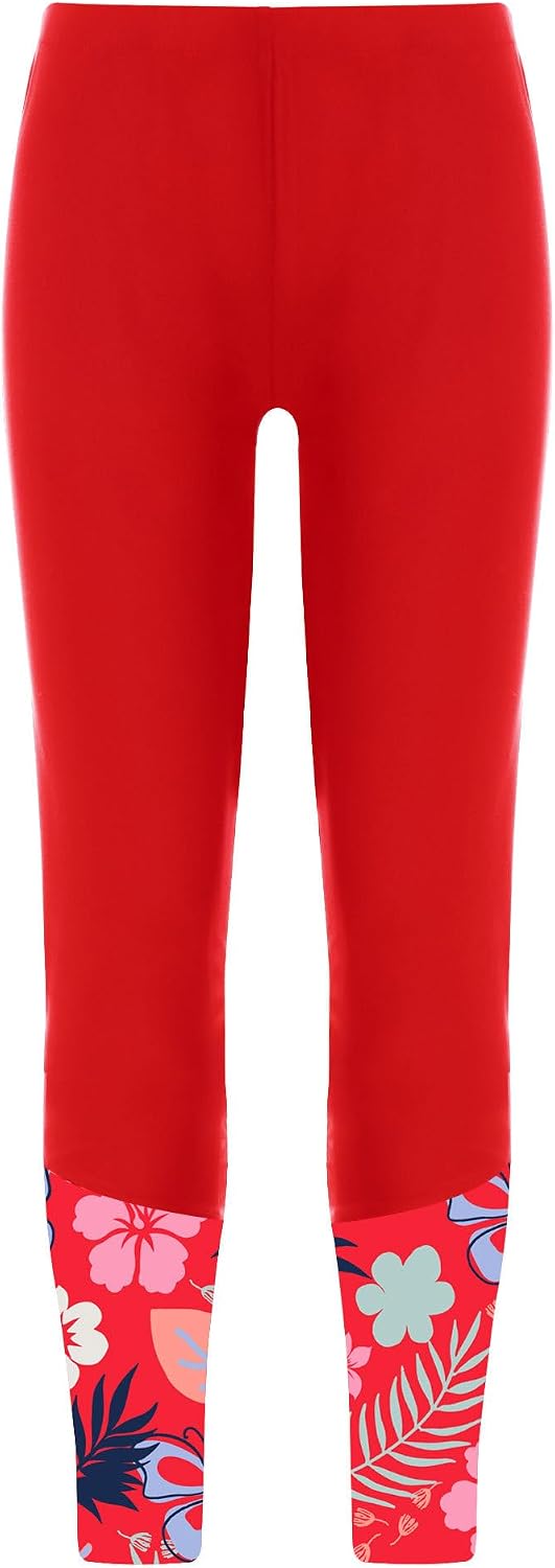 Girls Athletic Swimming Legging Compression Pants Swim Pants Sports Trousers Swimwear