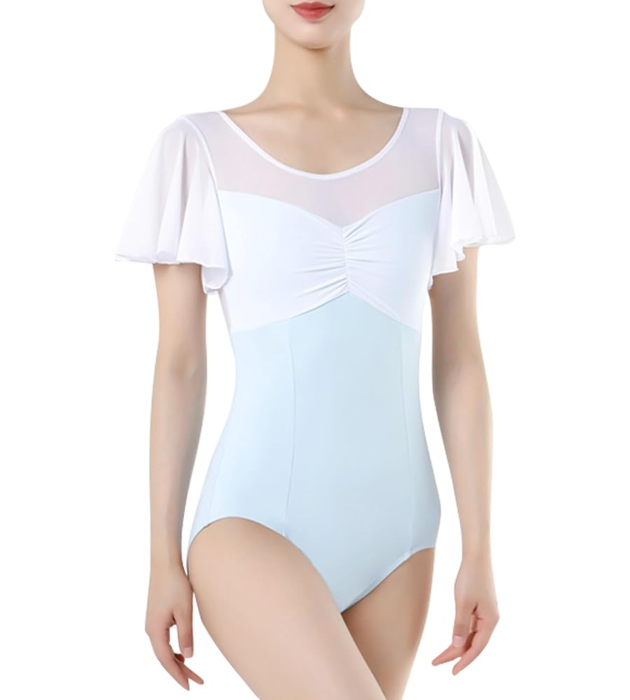 フリル付きピンクレオタード 大人用Sサイズ Amazon.co.jp: [flexdans