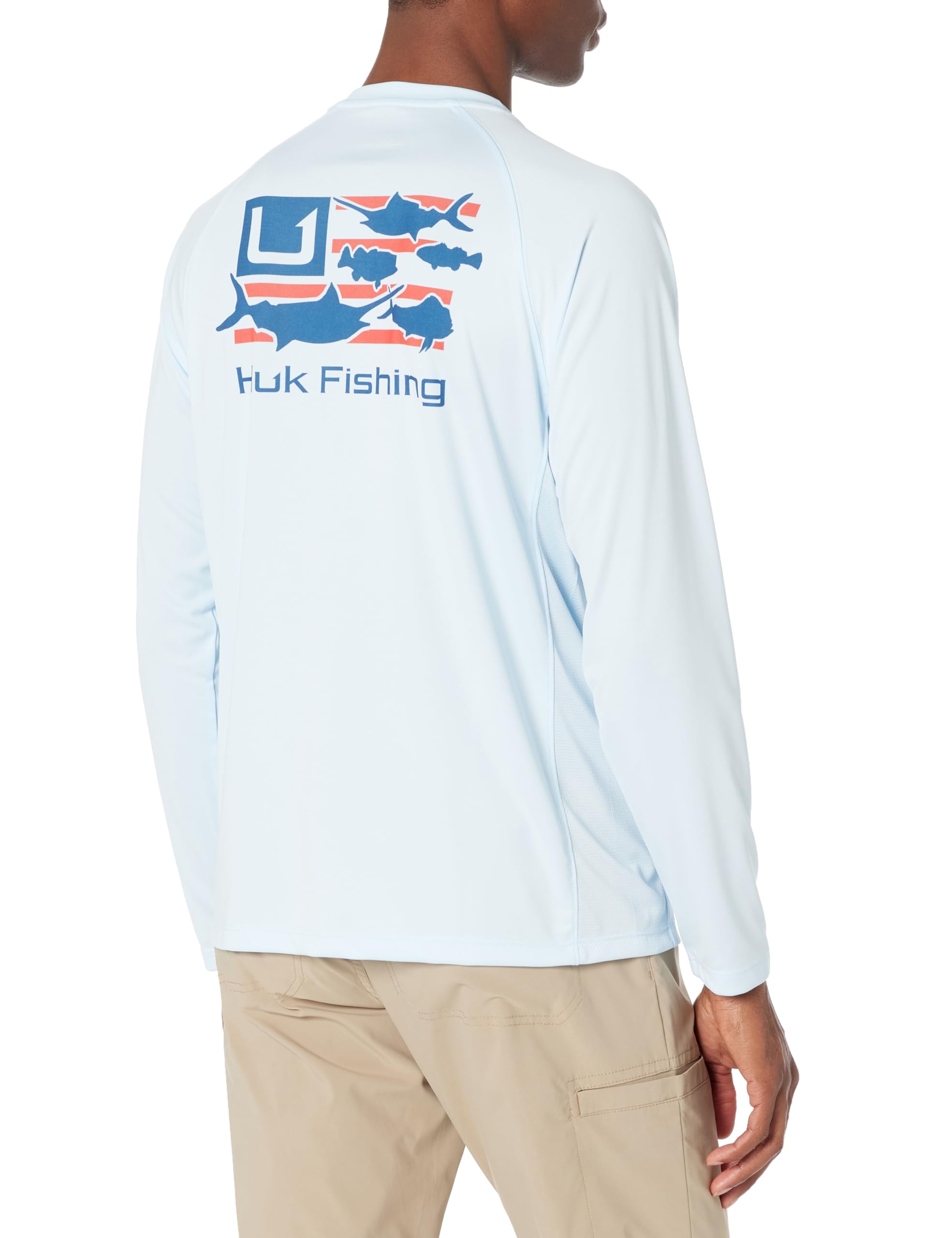 HUK Chemise de Pêche À Motif Pursuit - Protection Solaire Chemise Homme (Lot de 1)