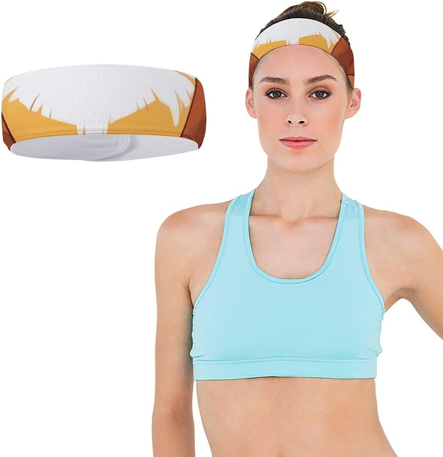 Elastic Wicking Sport Headband | Multifunctional Sports Sweatbands for Men & Women, Lightweight Soft Fabric for Fitness, Workout, Running and Daily Activities