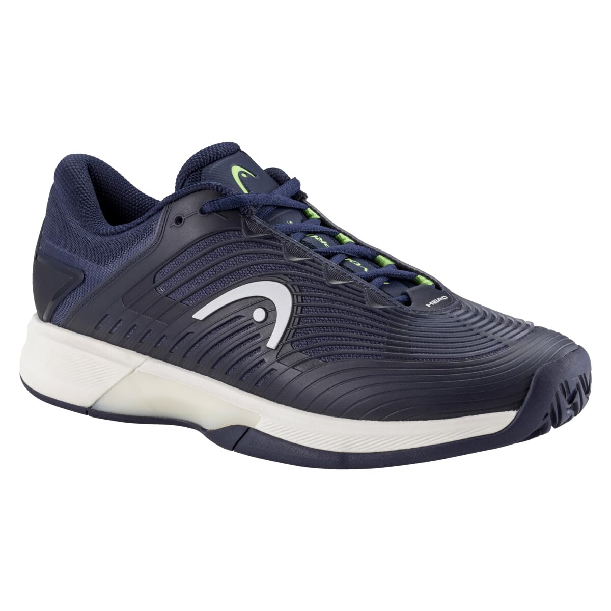 HEAD Men's Revolt Pro 4.5 Men's Tennis Shoes, Navy/Lime, EU 39