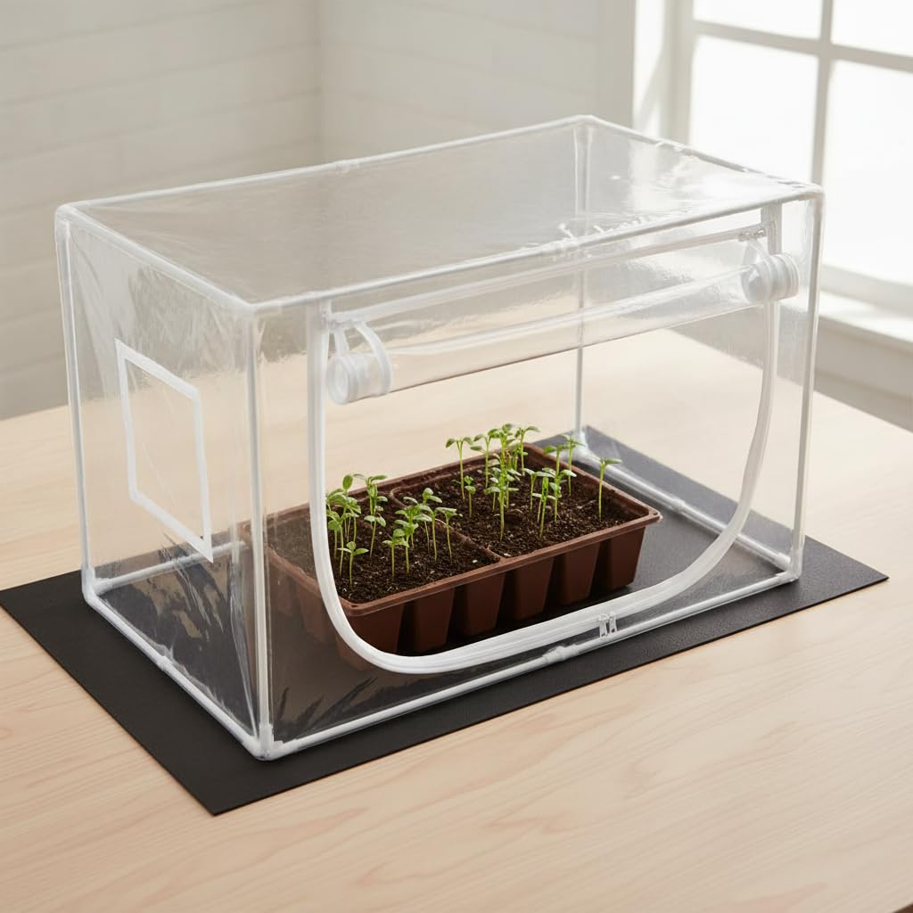 Mini-Serre pour Semis en Plastique