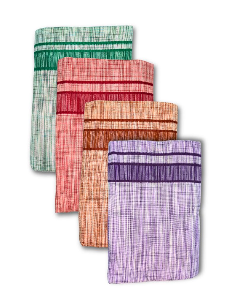 Self Design Traditional Lungi & Dhoti | Unstitched Pure Cotton | Ethnic Wear for Men | Daily Home Use-image-29