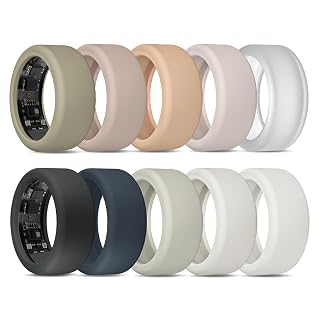 Compatible with UltraHuman Ring AIR Cover - Elastic Silicone Ring Protector for Working Out - Amazon product rated Grade A