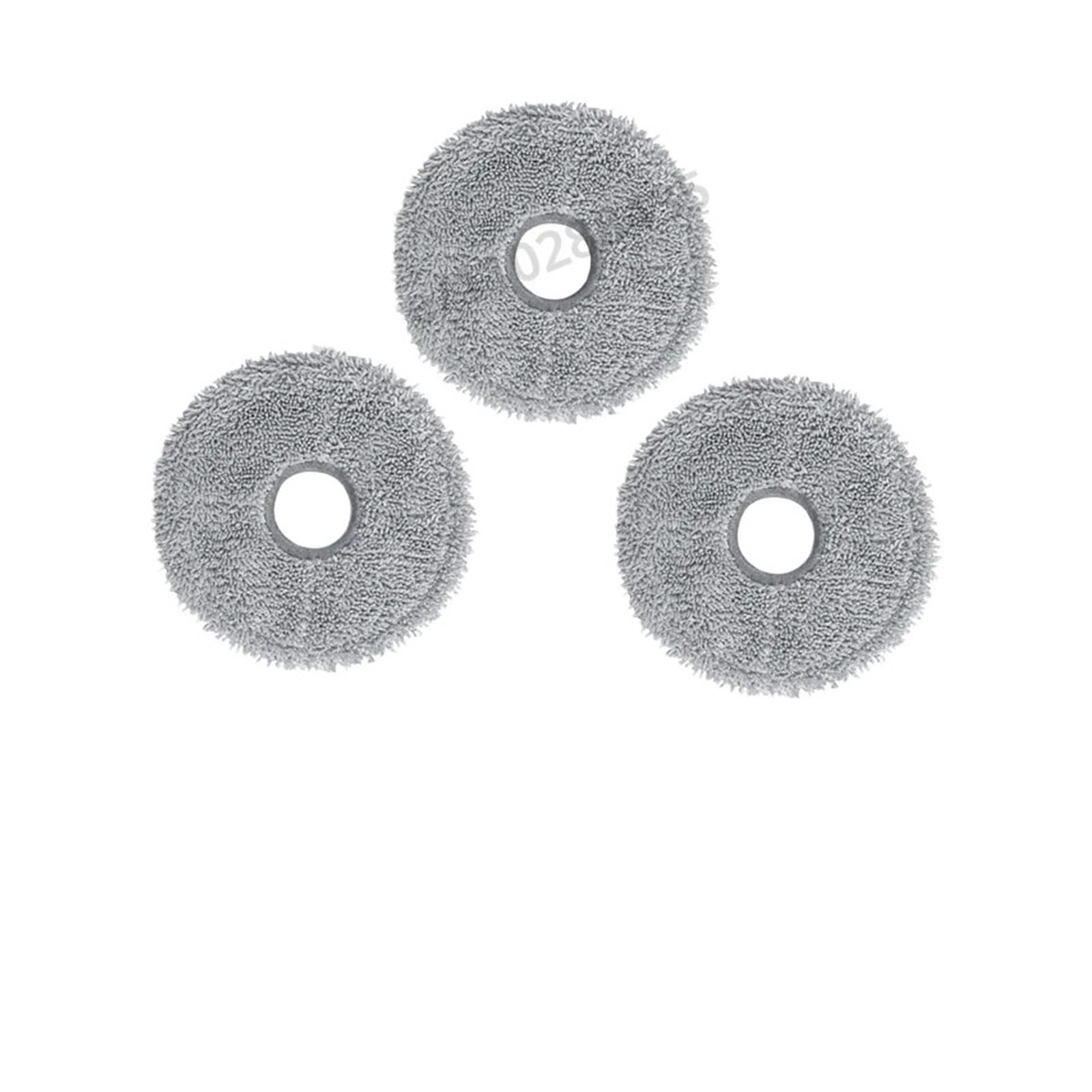 NUCBCULWP Mop Cloths,Compatible For Roborock，Compatible For Qrevo，Master/Slim/V20/P10S Pro Robot Vacuum Cleaner Parts Rag Pads Accessories(3PCS MOP)