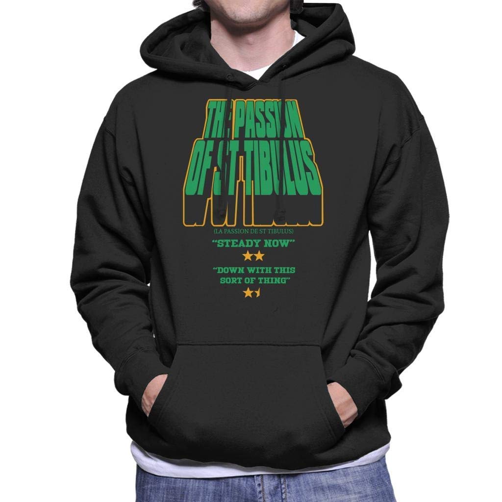 NccYres The Passion of St Tibulus Movie Poster Father Ted Men's Hooded Sweatshirt