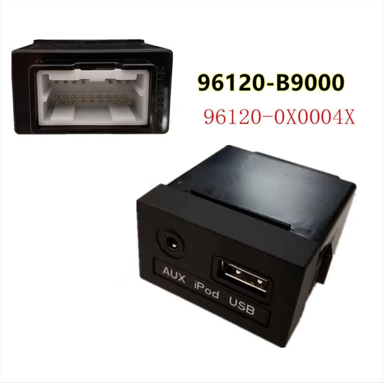 Compatibile Con Hyundai Per I10 2014 2015 2016 2017 2018 Lettore USB Adattatore Porta AUX Jack Assy 961200X0004X USB Accessori Sostituzione