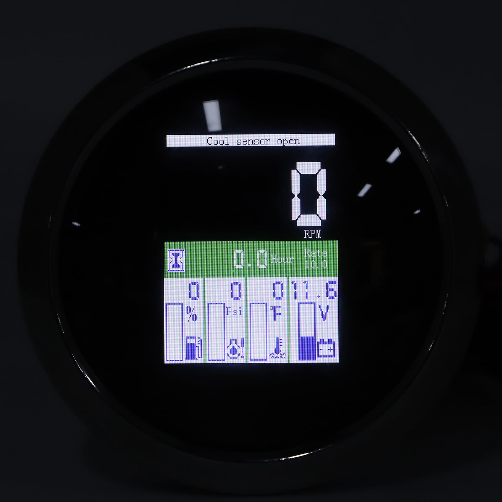 Manómetro Multifunción con Alarma de Fallo del Sensor para su