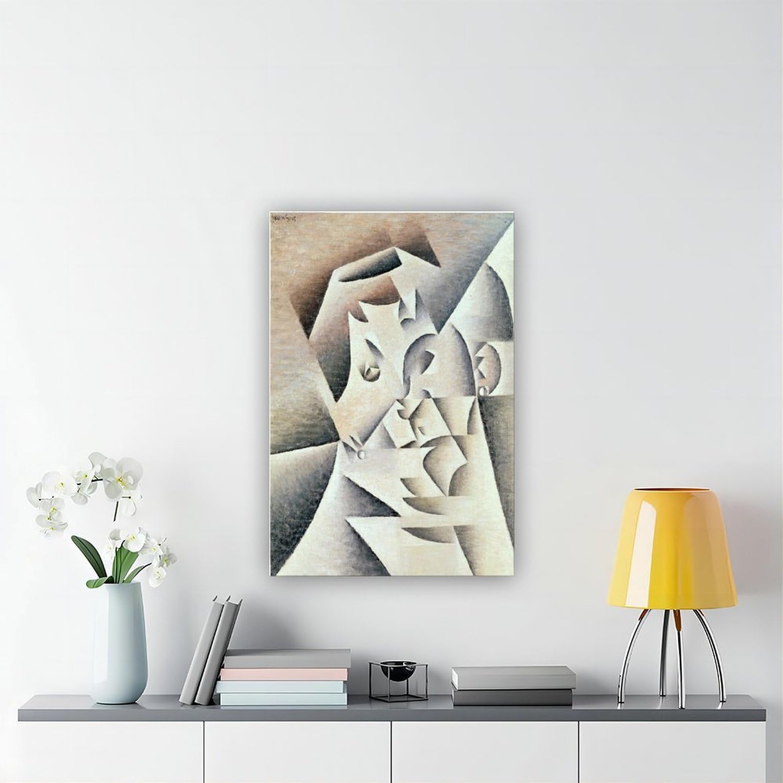 ANFOTCM Juan Gris, matka artystki, plakat na płótnie, sztuka ścienna, dekoracja, nadruk, obrazy do salonu, sypialni, dekoracja, 50 x 75 cm