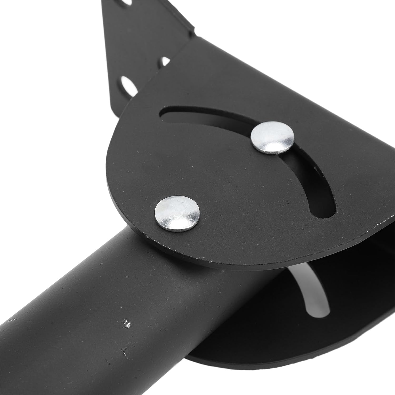 Eujgoov Outdoor Stainless Steel Adjustable Antenna Mount Pole Bracket for Wall Eave Roof, Easy Installation for Home Satellite TV Reception (Straight)