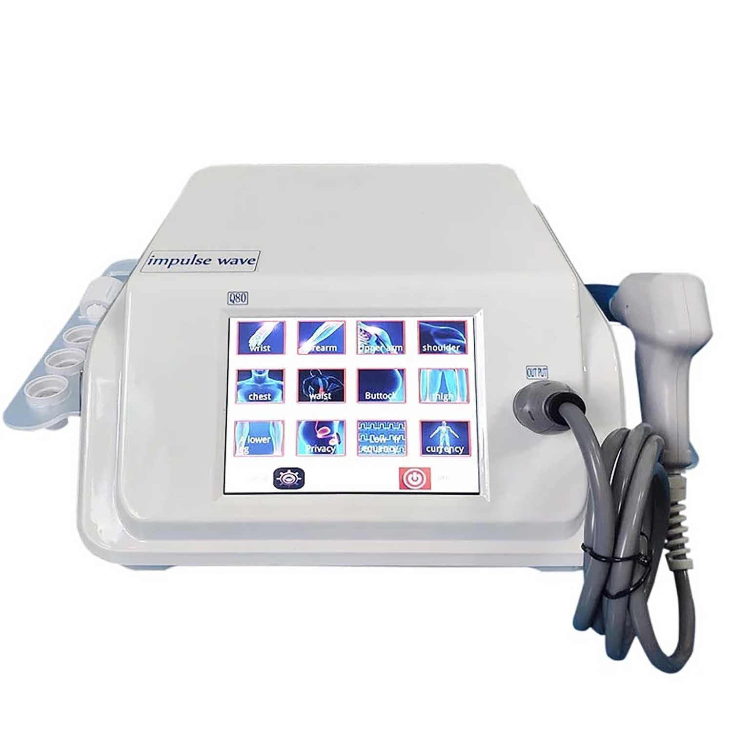 Professional ED Shockwave Therapy Machine ED Treatment Pain Relief Massager with Massage Head 110v Q80