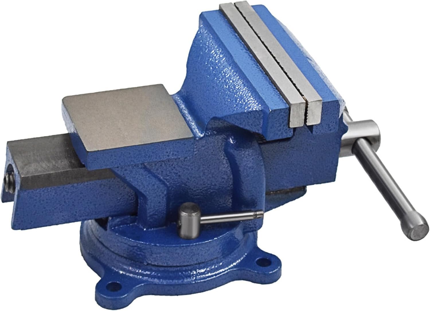 GXYWADY 4 Inch Heavy Duty Bench Vise with 360 Degree Swivel Base for Woodworking, Home Shop