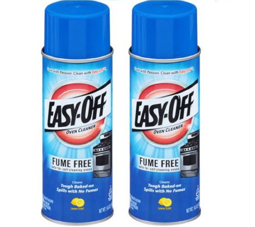 Easy-Off Fume Free Lemon Scent Oven Cleaner Spray 14.5 oz. Aerosol Can (14.5 oz (2 PACK))