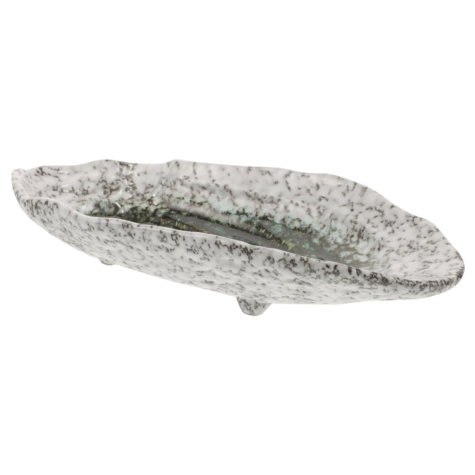 GANAZONO Butterfly Feeder Tray for Outdoor Garden Decor Large Blue Water Dish