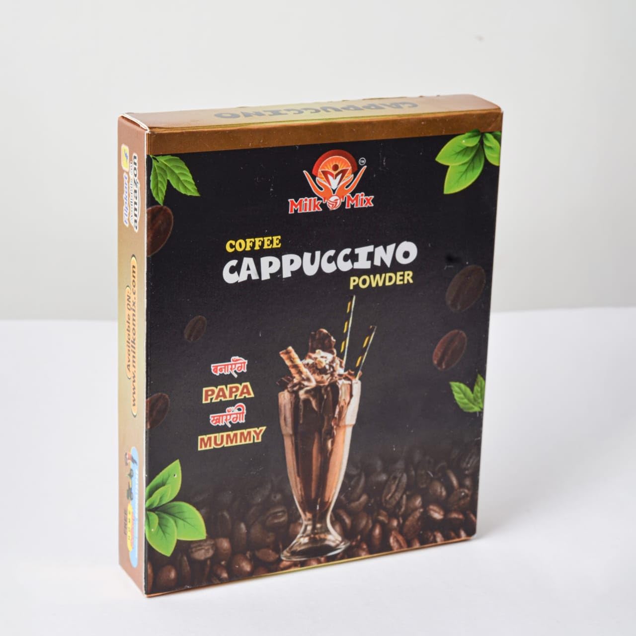 Milkomix Coffee Cappuccino Powder For Making Milk Shake|Flavoured Milk|Ice Cream,1 Pack-image-40