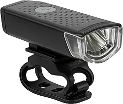 Lanterna para Bike Recarregável com Cabo USB – Farol de Bicicleta com 3 Modos de Iluminação, LED Potente, à Prova d’Água, Fácil de Instalar – Ideal para Ciclismo Noturno e Segurança