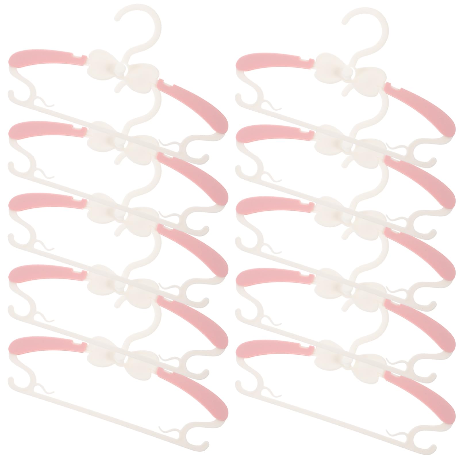 OUNONA 10pcs Boys and Girls' Expandable Clothing Hangers Telescopic Children's Coat Racks Multifunctional Hangers for Clothes Storage
