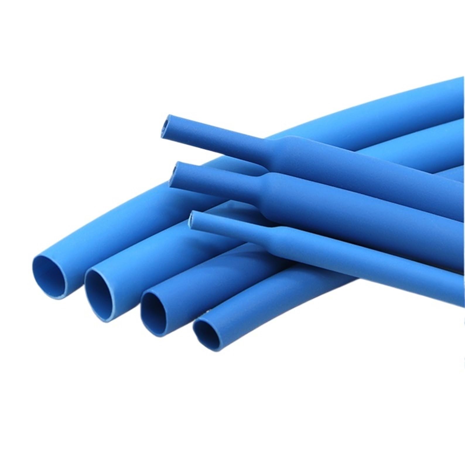 Gaine thermorétractable bleue, diamètre 1,6-39 mm, gaine de câble, rapport de rétraction 3:1, revêtement adhésif, qualité marine(12.7mm,20 meters)