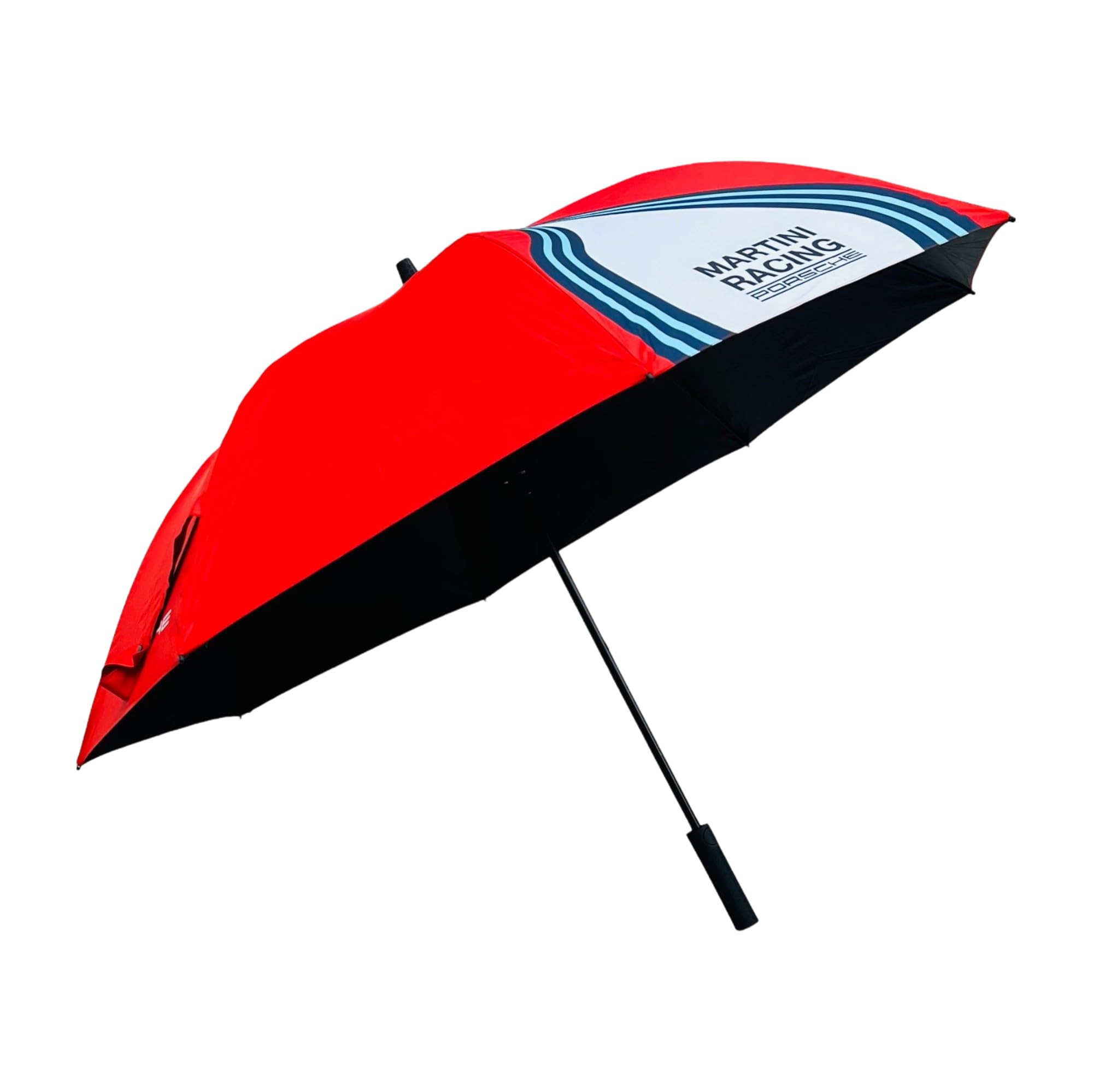 Ombrello originale PorscheDesignAccessories XL 911 Cayenne Macan Taycan Martini Racing Red Brolly per gli appassionati di Porsche, Rosso