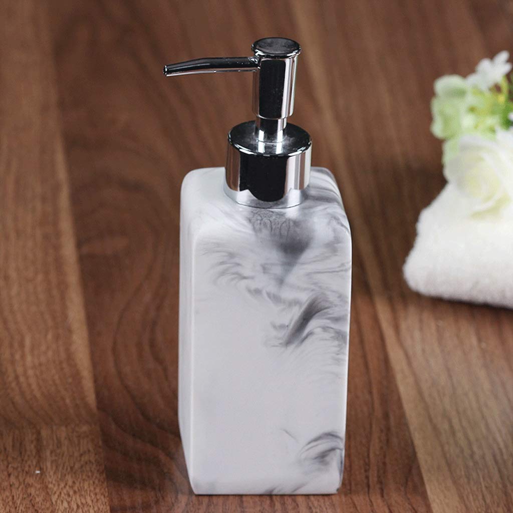Dispenser per Doccia, Cucina e Bagno con flacone Dispenser a Pompa Manuale in Ceramica per lozione.