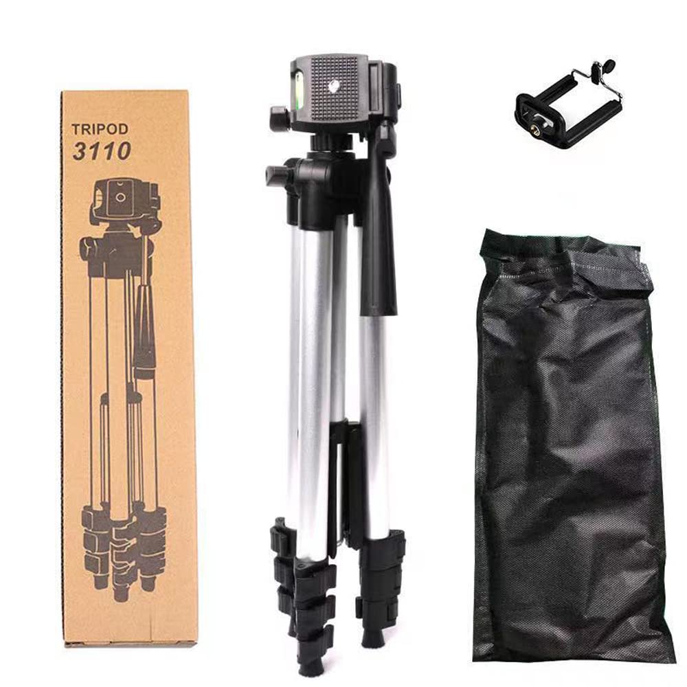 K-S-Trade Tripod Basamento Telefono Mobile Cavalletto Alluminio Treppiede Supporto Compatibile con Sony Xperia PRO Altezza Regolabile (1x