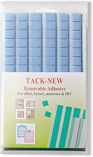 Sticky Mounting Putty for Wall Hanging Removeable Repositionable Adhesive Poster Non Marking Tacky Adhesive for Picture Hanging Crafts(Blue,288)