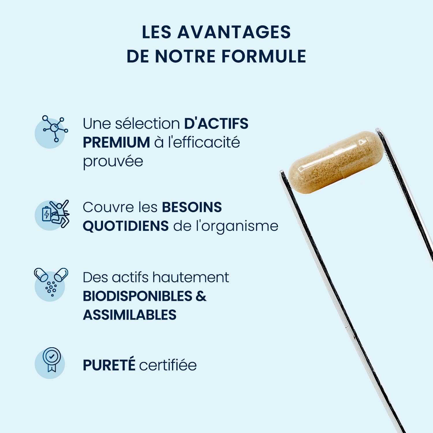 Complexe Vitamines B - Vitalité, Immunité, Peau et Cerveau - 8 Vitamines B Essentielles & 2 Cofacteurs Bioactifs - Biodisponibilité Optimisée et Formulation Vegan - 60 Gélules (2 mois) - Dynveo