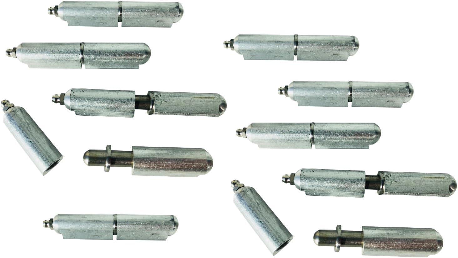 4" Aluminum Weld on Bullet Hinge Stainless Steel Bushing & Pin w/Zerk Grease Fitting (10)