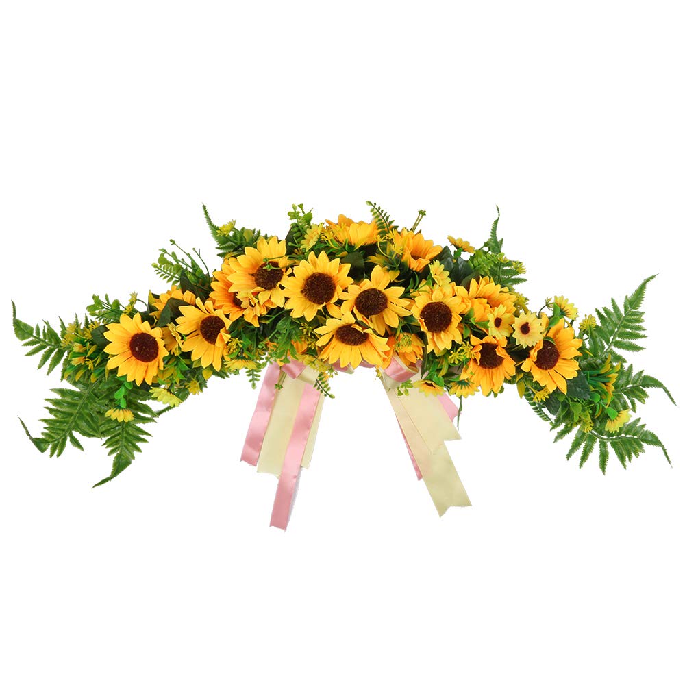 PauwerFront Door Wreath Indoor Outdoor Wreath for All Seasons