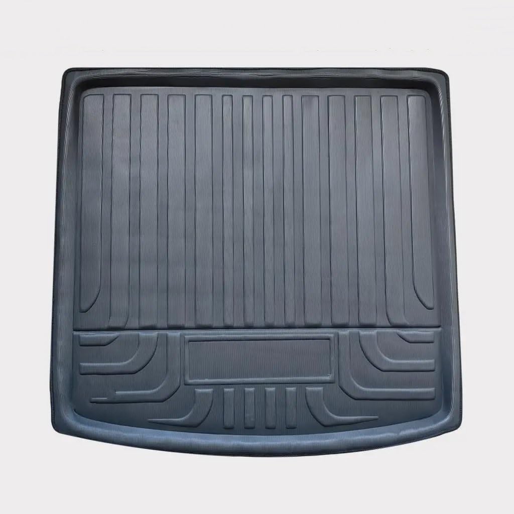 Kompatibel Mit VW Für Touran 2016 2017 2018 2019 2020 2021 2021 Kofferraumwanne Kofferraummatte Bodenwanne Teppich Schlamm Trittschutz Teppich Auto Gepäckauskleidung