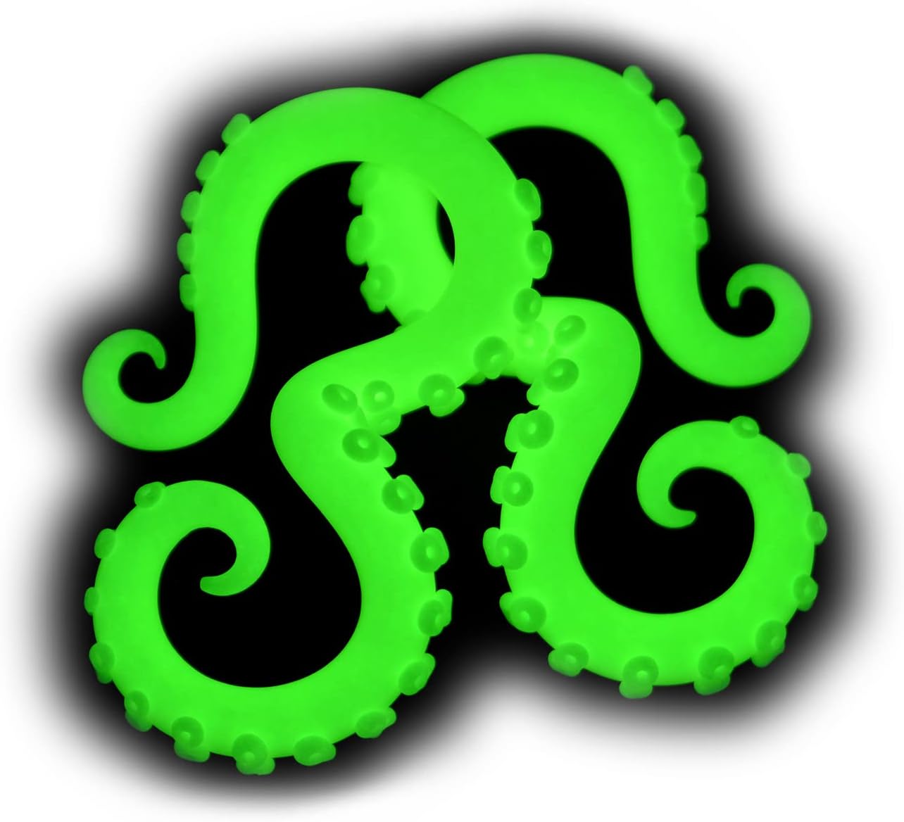 Glow In The Dark Tentacle Earrings Ear Piercings Octopus Ear Plugs & Fake Plugs