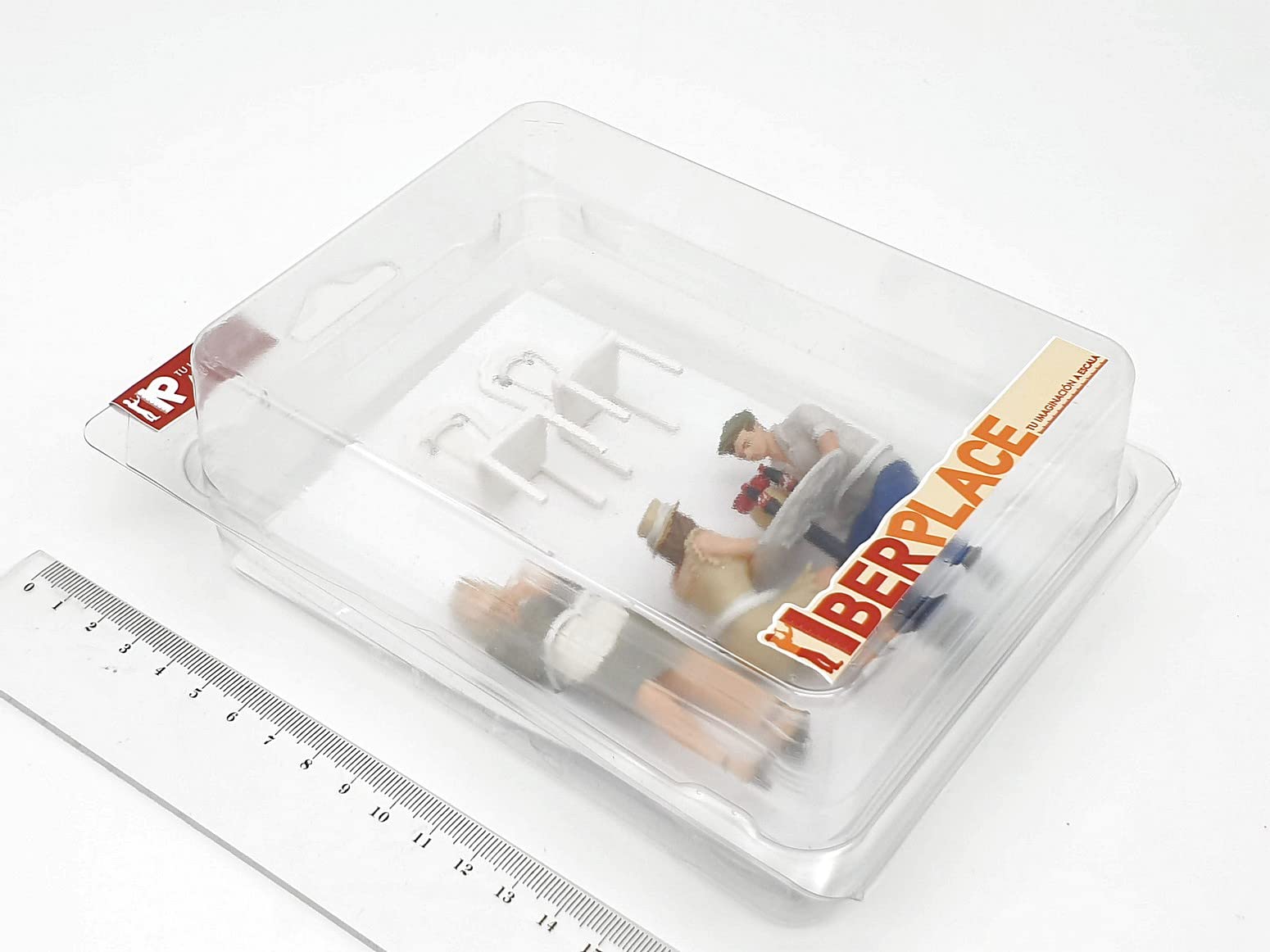 G Scala 1:22,5 Figure Iberplace 40008 Persone sedute Caffeteria Set modellismo per ferrovia del giardino