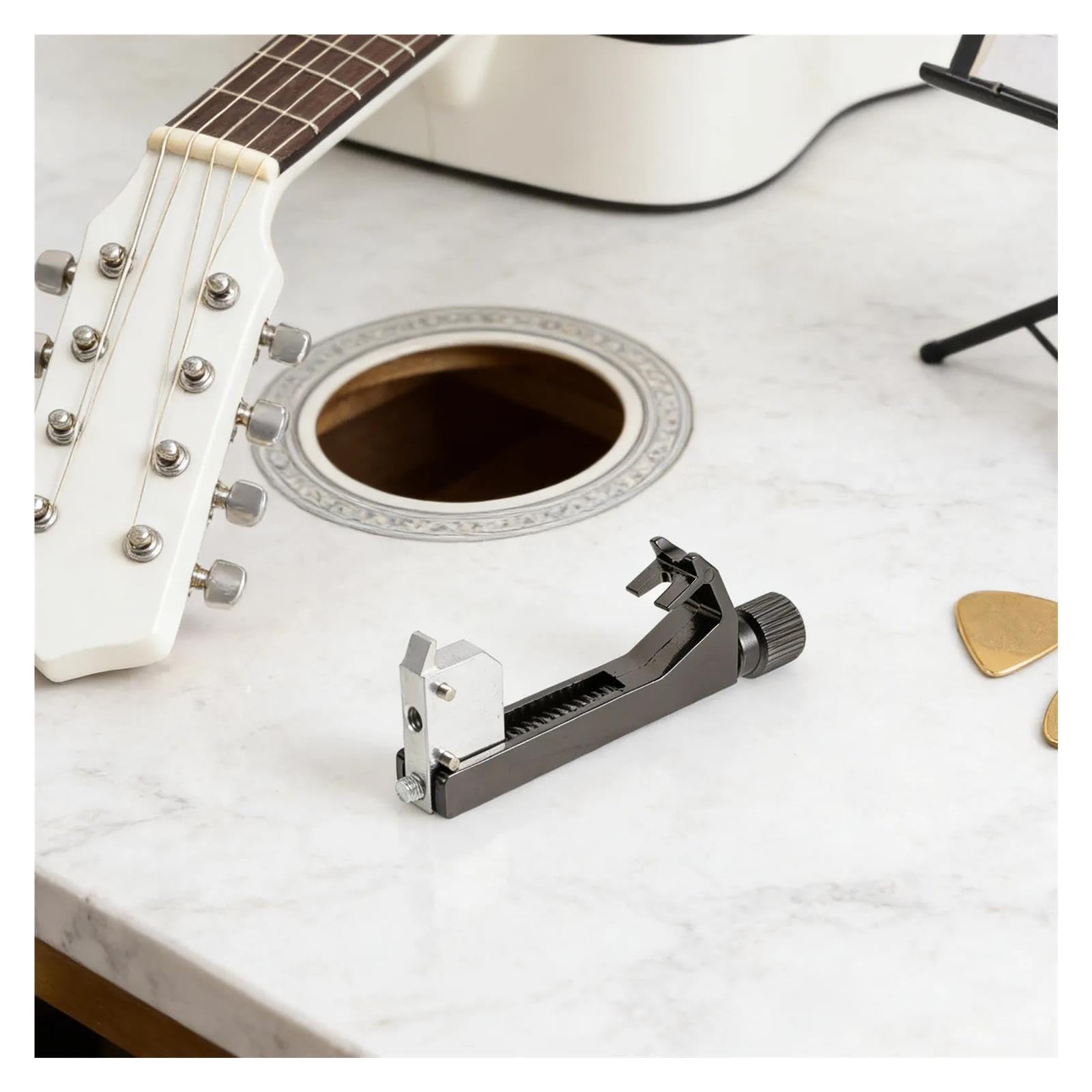Gitarrenbrücken-Einstellwerkzeug, schwarz, elektrische Intonation