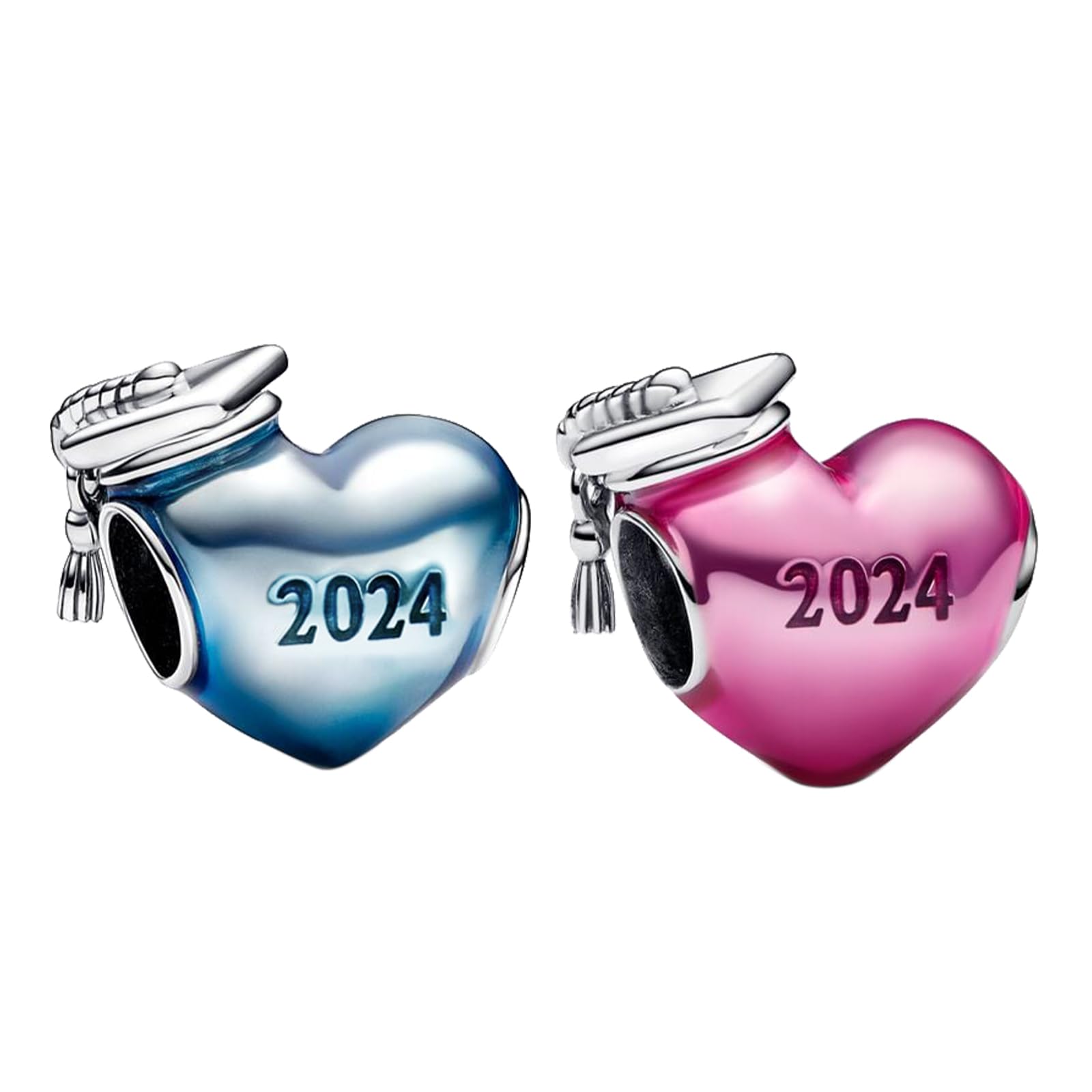 LaMenars Charms Pink Paw Ciondola 925 Sterling Silver Dog Bone Ciondolo Bead con Cubic Zirconia Adatto Europa Charm Bracciale Collana, Regali per Donne Ragazze (Zampa di cane e osso di cane