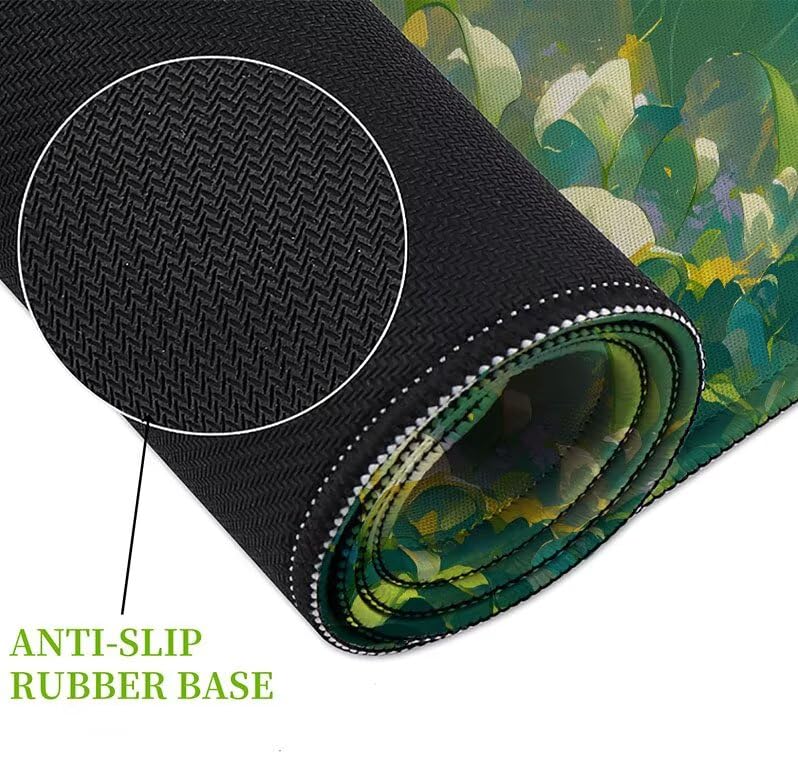 Tapis de souris gaming imperméable aux bords cousus améliore précision - 5