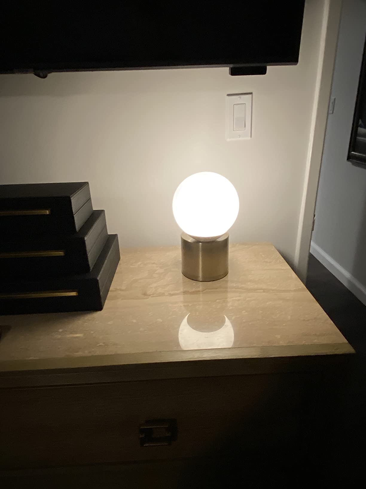 10/mo Finance Amazon Brand Rivet Modern Glass Globe Living Room