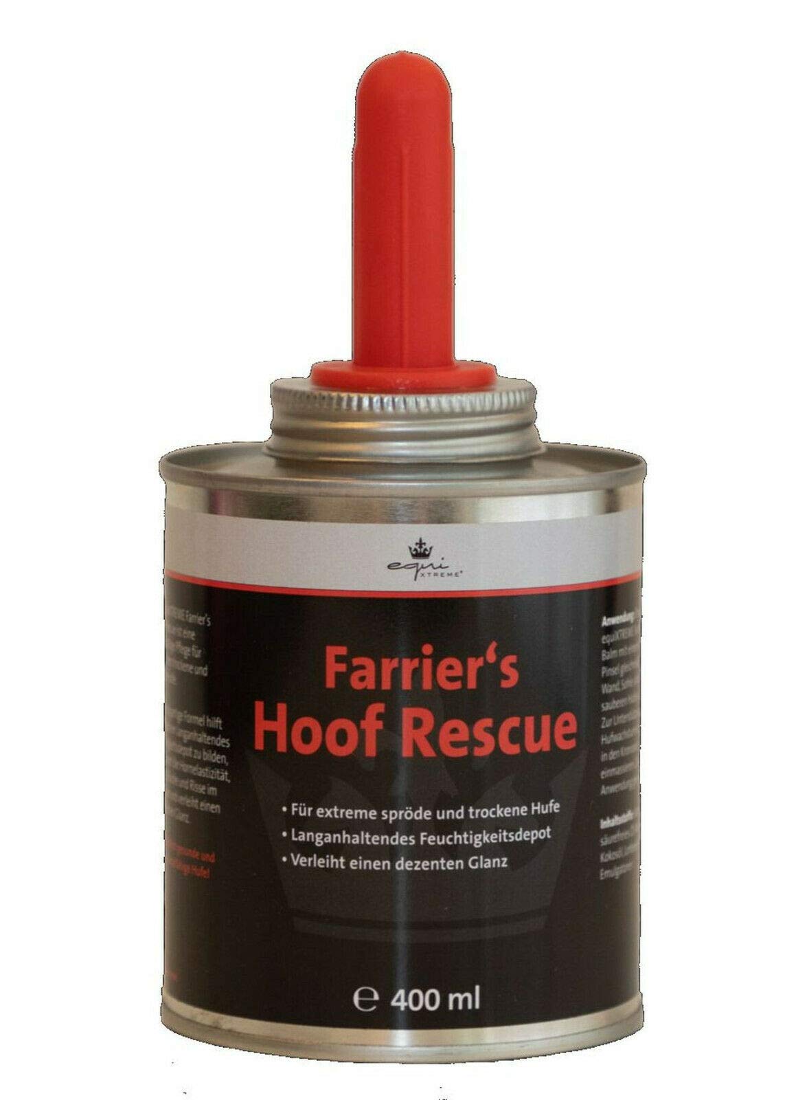 Farrier's Hoof Rescue : soin hydratant et protecteur pour les sabots des chevaux