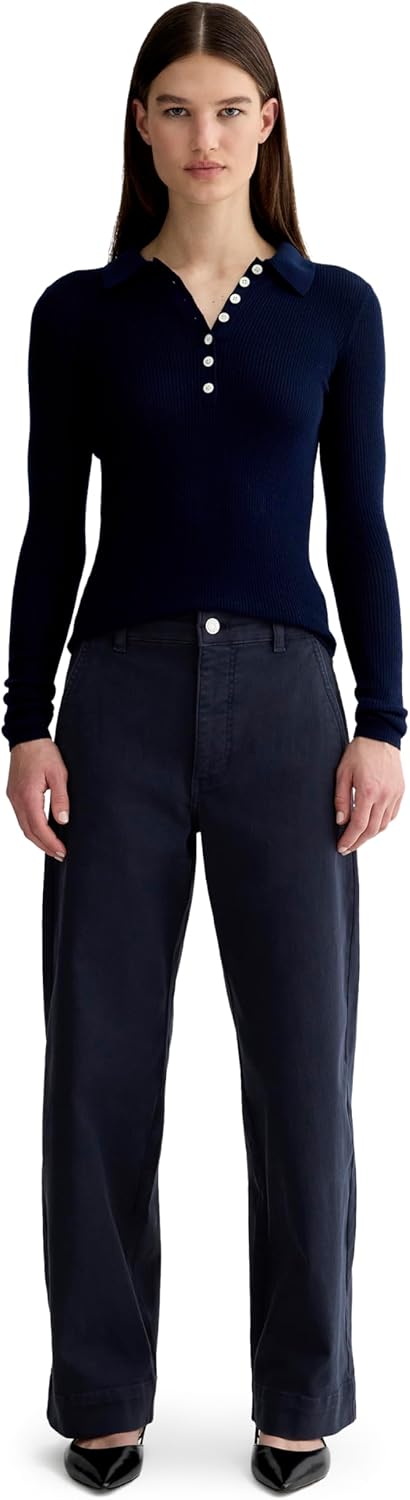 Everlane Womens The Utility Wide-Leg Pant