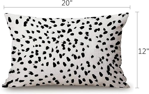 Miniatura 2 de Moon & Star Alchemy - Funda de cojín decorativa de lino y algodón para sofá cama, 12 x 20 pulgadas