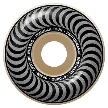 スケートボード SPITFIRE FORMULA FOUR 06 CLASSICS 54mm Amazon.com: Spitfire | 54mm/97a Forumula Four - Natural