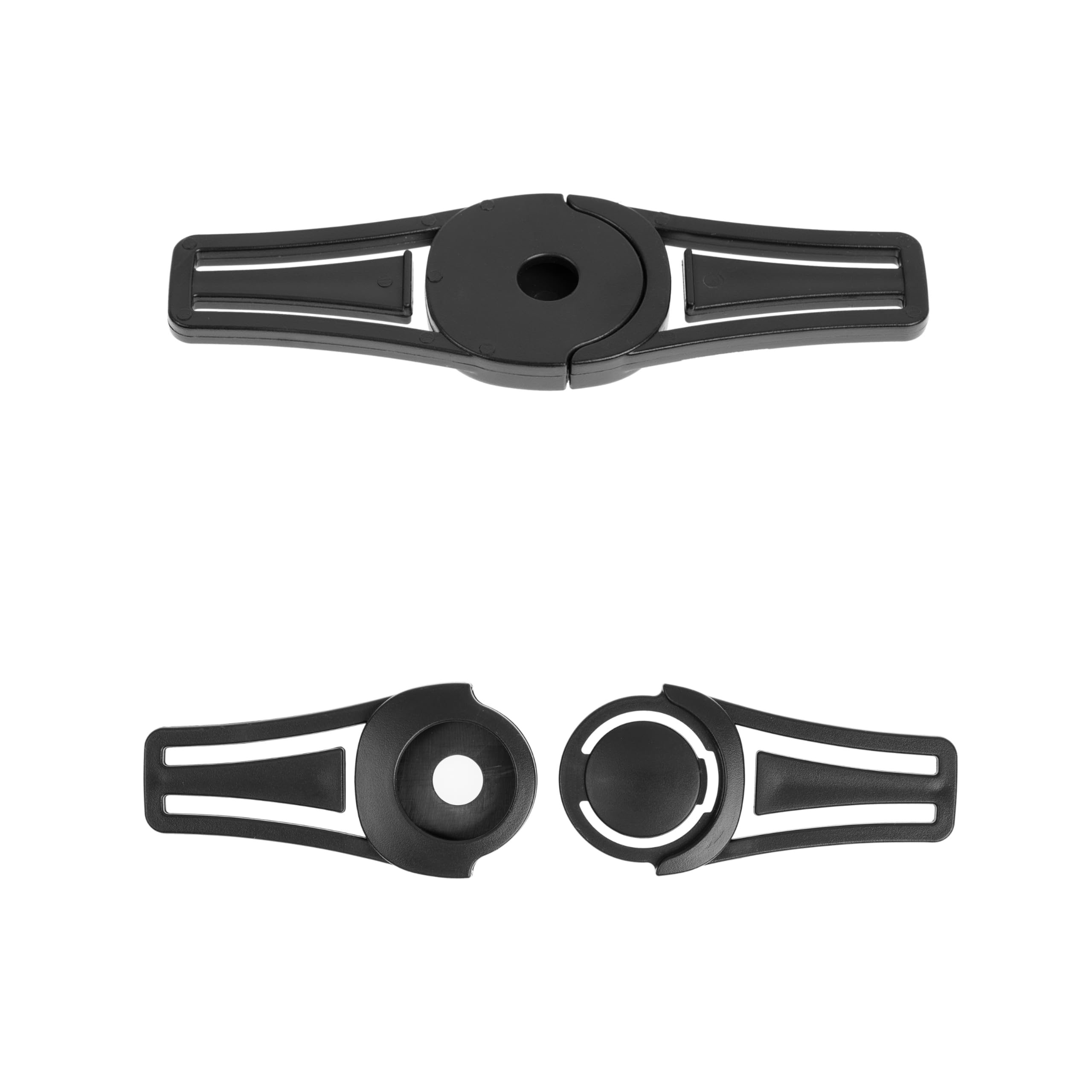 Protector de la hebilla del cinturón de seguridad del coche, 1 pieza, negro, clip de seguridad del cinturón de pecho para la mayoría de los asientos de coche, clip del cinturón de seguridad